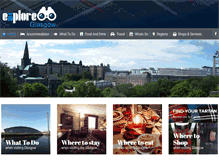 Tablet Screenshot of explore-glasgow.com